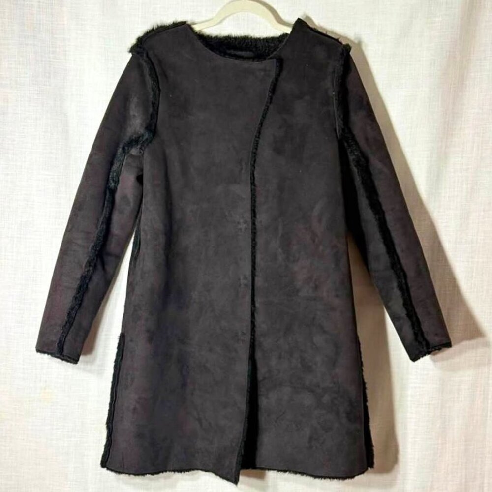 Faux Shearling Coat